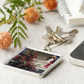 Crimson Rambler Sleutelhanger (Zijkant)