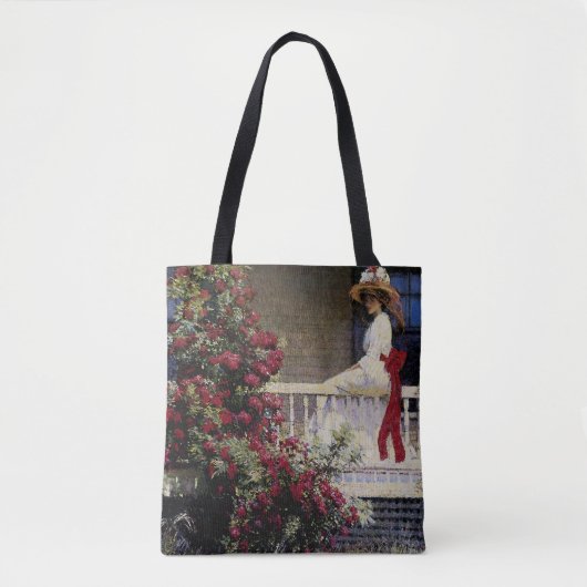 Crimson Rambler Tote Bag (Voorkant)