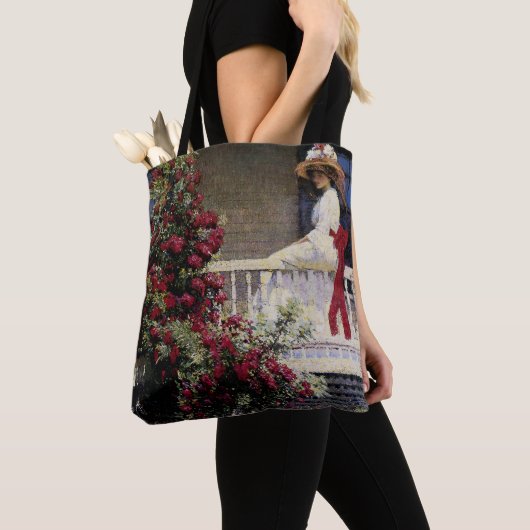 Crimson Rambler Tote Bag (Dichtbij)