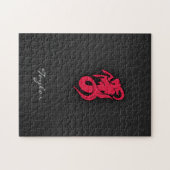 Crimson Red Capricorn Legpuzzel (Horizontaal)