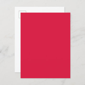 Crimson Red Custom Invitation Briefkaart