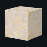 Crimson Red en Gold  Damask Bedankdoosjes<br><div class="desc">in nood verkerende iesbare ivoren vocht de doos met goudaccenten als aanvulling op het collectie hieronder.</div>