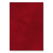Crimson Red & Gold Wedding DIY Fold Place Card Kaart (Achterkant)