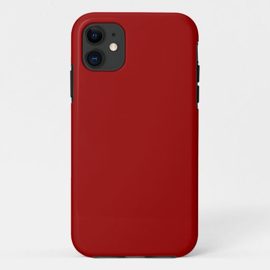 Crimson Red iPhone 5 Hoesje (Achterkant)