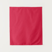 Crimson Red Kleine Aangepaste Tapestry Wandkleed (Voorkant)