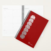Crimson Red Pickleball Personal Weekly Planner (Display)
