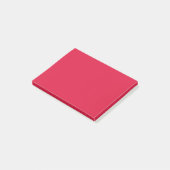 Crimson Red Post-It Notes – Customizable (Schuin)