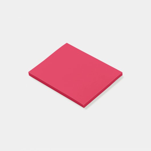 Crimson Red Post-It Notes – Customizable (Schuin)