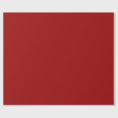 Crimson Red Solid Color | Klassiek | Elegant |Cade Cadeaupapier (Vlak)