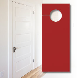 Crimson Red Solid Color | Klassiek | Elegant Deurhanger