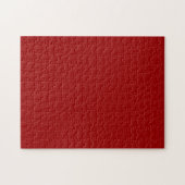 Crimson Red Solid Color | Klassiek | Elegant Legpuzzel (Horizontaal)