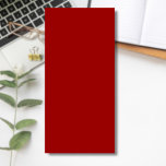 Crimson Red Solid Color | Klassiek | Elegant Magnetisch Notitieblok<br><div class="desc">Crimson Red Solid Color | Klassiek | Elegant | Trendy | Stijlvol | Cadeau</div>