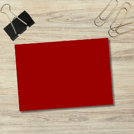Crimson Red Solid Color | Klassiek | Elegant Post-it® Notes
