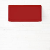 Crimson Red Solid Color | Klassiek | Elegant Spandoek (Insitu)