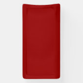 Crimson Red Solid Color | Klassiek | Elegant Spandoek (Verticaal)