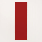 Crimson Red Solid Color | Klassiek | Elegant Yogamat (Achterkant)