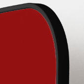 Crimson Red Solid Color Pickleball Paddle (Links Detail)