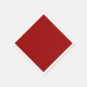 Crimson Red Solid Color Servet (Hoek)