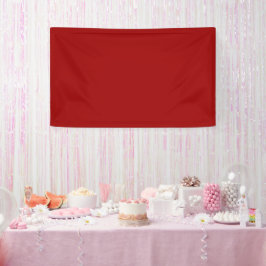 Crimson Red Solid Color Spandoek