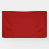 Crimson Red Solid Color Spandoek (Horizontaal)