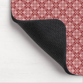 Crimson Red Stylish Chic Mousepad Muismat (Hoek)