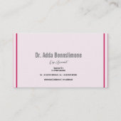 Crimson Red Visitekaartje (Voorkant)