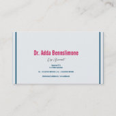 Crimson Red Visitekaartje (Voorkant)