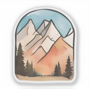 Crimson Ridge Ontwaakt Sticker