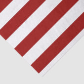 Crimson rode en witte strepen tissuepapier (Detail)