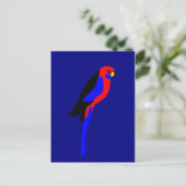 Crimson Rosala - Australian Parrot Briefkaart (Staand voorkant)