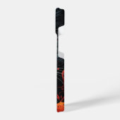 Crimson Rose Feline Fantasy iPhone Hoesje (Linkerkant)