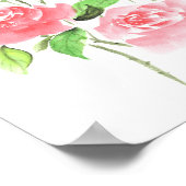 Crimson Rose Harmony Poster (Hoek)