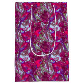 Crimson Rosella en Wildflower Medium Cadeauzakje (Achterkant)