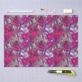 Crimson Rosella en Wildflower Pattern Tissuepapier (Craft)
