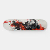 Crimson Samurai Skateboard (Horizontaal)
