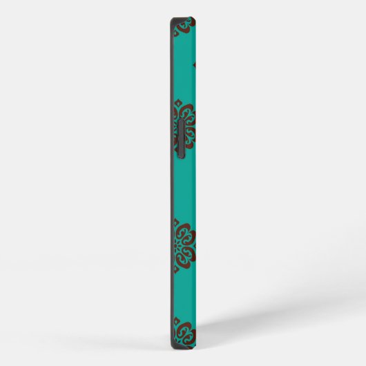 Crimson Scrolls - Bold Elegance iPhone Hoesje (Rechterkant)