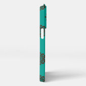 Crimson Scrolls - Bold Elegance iPhone Hoesje (Rechterkant)