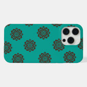 Crimson Scrolls - Bold Elegance iPhone Hoesje (Achterkant horizontaal)