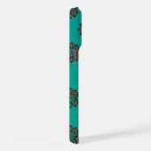 Crimson Scrolls - Bold Elegance iPhone Hoesje (Rechterkant)