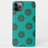 Crimson Scrolls - Bold Elegance iPhone Hoesje (Achterkant)