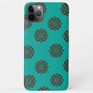 Crimson Scrolls - Bold Elegance iPhone 11Pro Max Hoesje