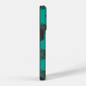 Crimson Scrolls - Bold Elegance iPhone Hoesje (Rechterkant)