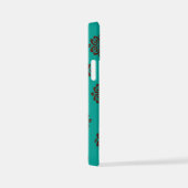 Crimson Scrolls - Bold Elegance iPhone Hoesje (Rechterkant)