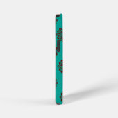 Crimson Scrolls - Bold Elegance iPhone Hoesje (Rechterkant)