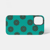 Crimson Scrolls - Bold Elegance iPhone Hoesje (Achterkant horizontaal)