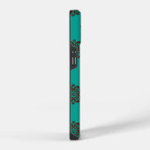 Crimson Scrolls - Bold Elegance iPhone Hoesje (Rechterkant)