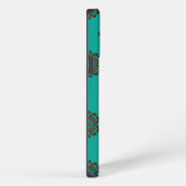 Crimson Scrolls - Bold Elegance iPhone Hoesje (Rechterkant)