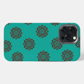 Crimson Scrolls - Bold Elegance iPhone Hoesje (Achterkant horizontaal)