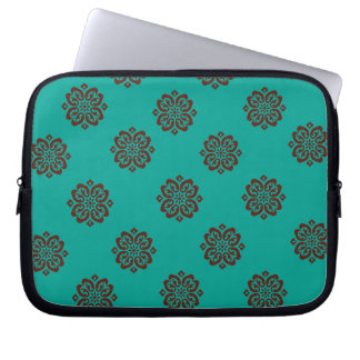 Crimson Scrolls - Bold Elegance Laptop Sleeve