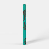Crimson Scrolls - Bold Elegance Samsung Galaxy Hoesje (Rechterkant)
